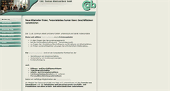 Desktop Screenshot of cab-personal.de